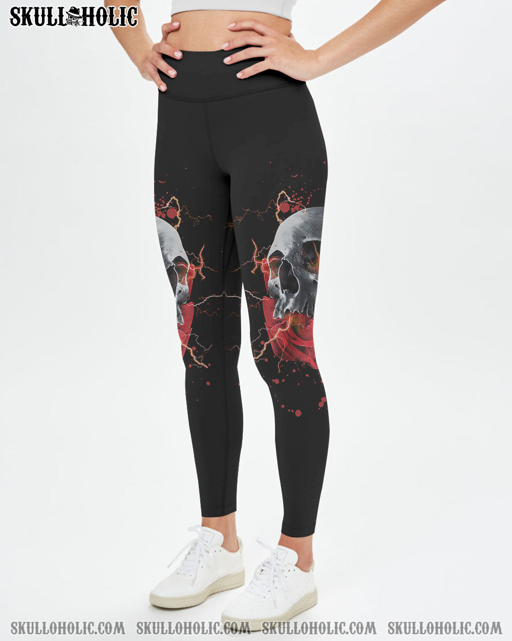 UNDERESTIMATE ME ROSE SKULL ALL OVER PRINT – TLNZ0512223