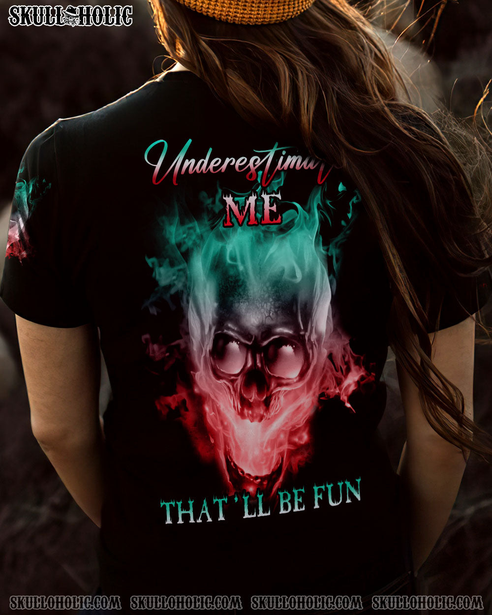 UNDERESTIMATE ME THAT’LL BE FUN ALL OVER PRINT – YHHN2811221