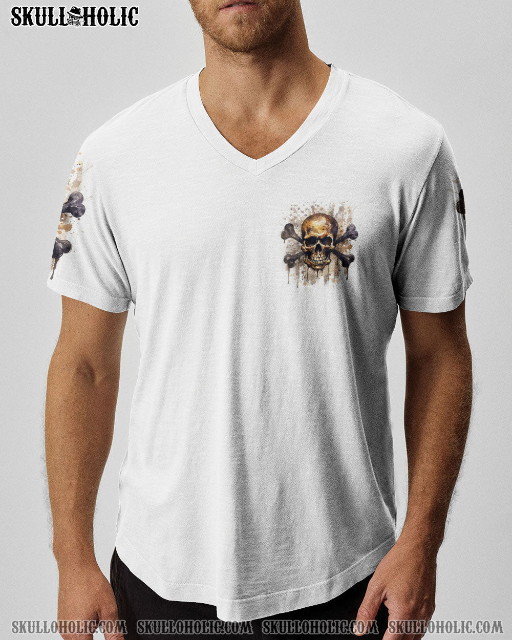 WARNING SIGN SKULL ALL OVER PRINT – YHHN2307242