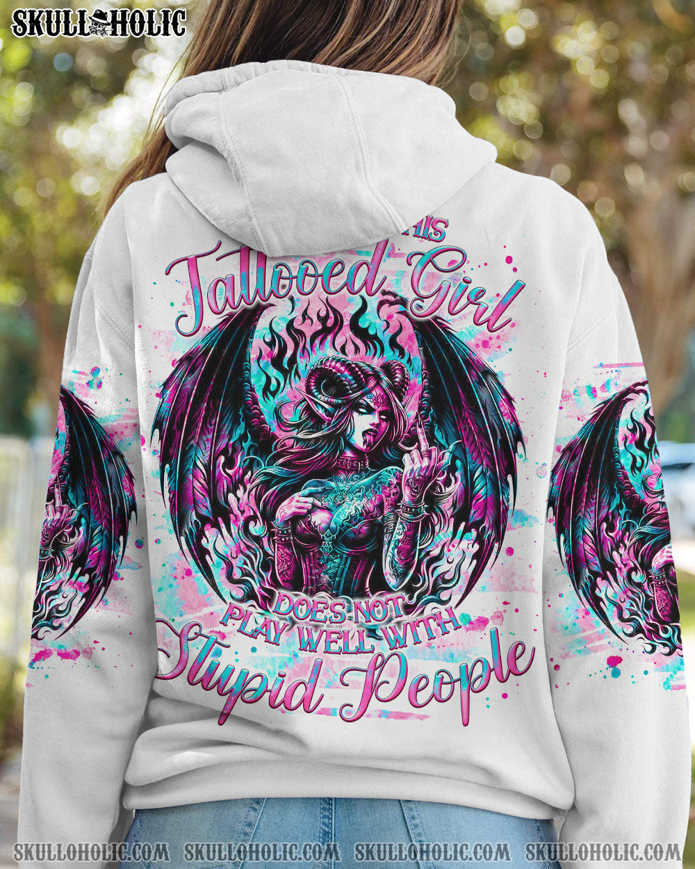 WARNING THIS TATTOOED GIRL ALL OVER PRINT – TLNO2805241