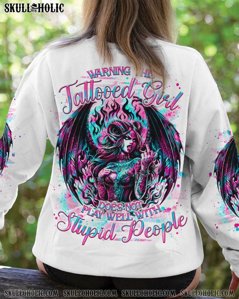 WARNING THIS TATTOOED GIRL ALL OVER PRINT – TLNO2805241