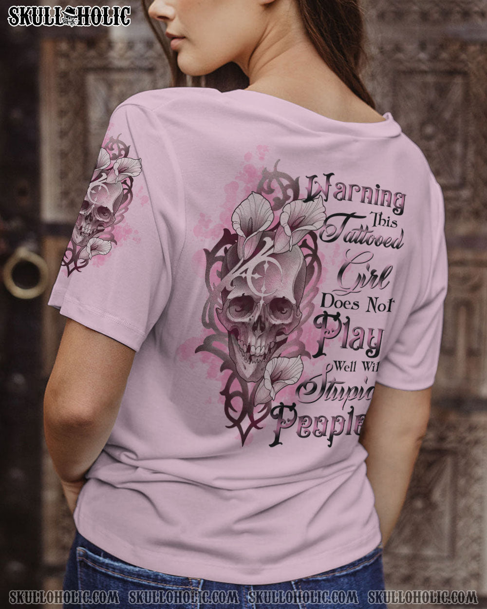 WARNING THIS TATTOOED GIRL ALL OVER PRINT – TLTR0512223