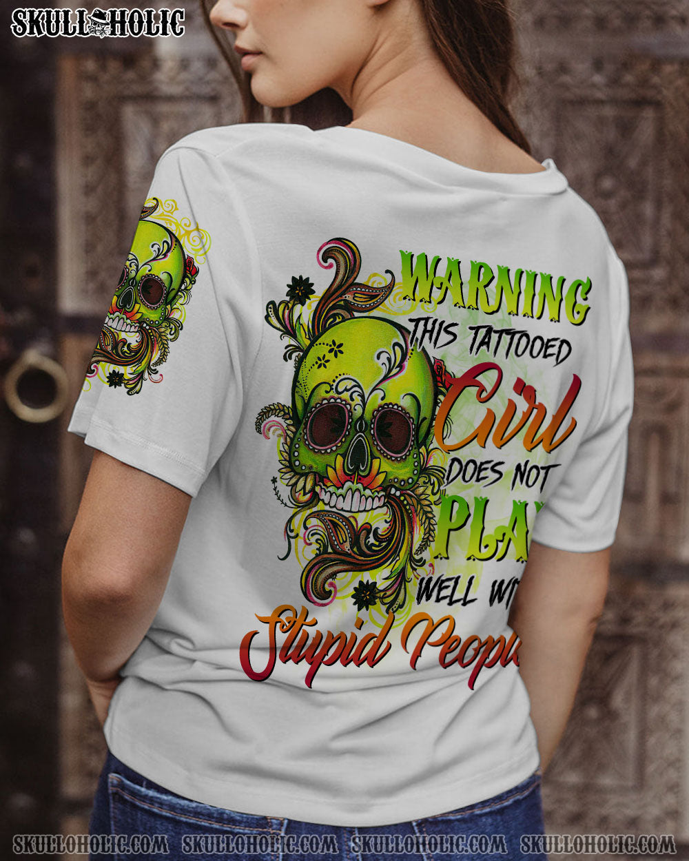 WARNING THIS TATTOOED GIRL ALL OVER PRINT – TLTR2112221