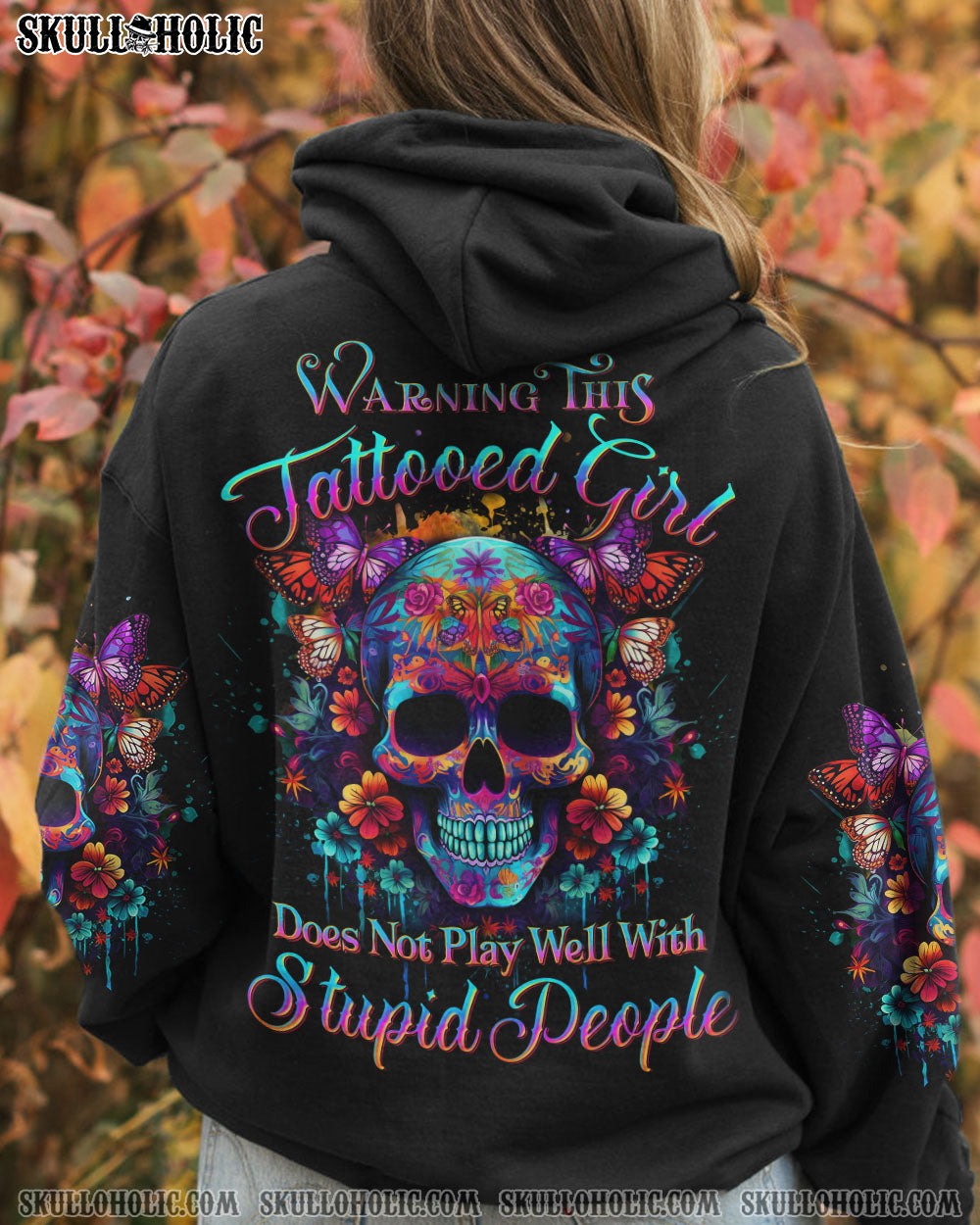 WARNING THIS TATTOOED GIRL ALL OVER PRINT – YHDU1505231