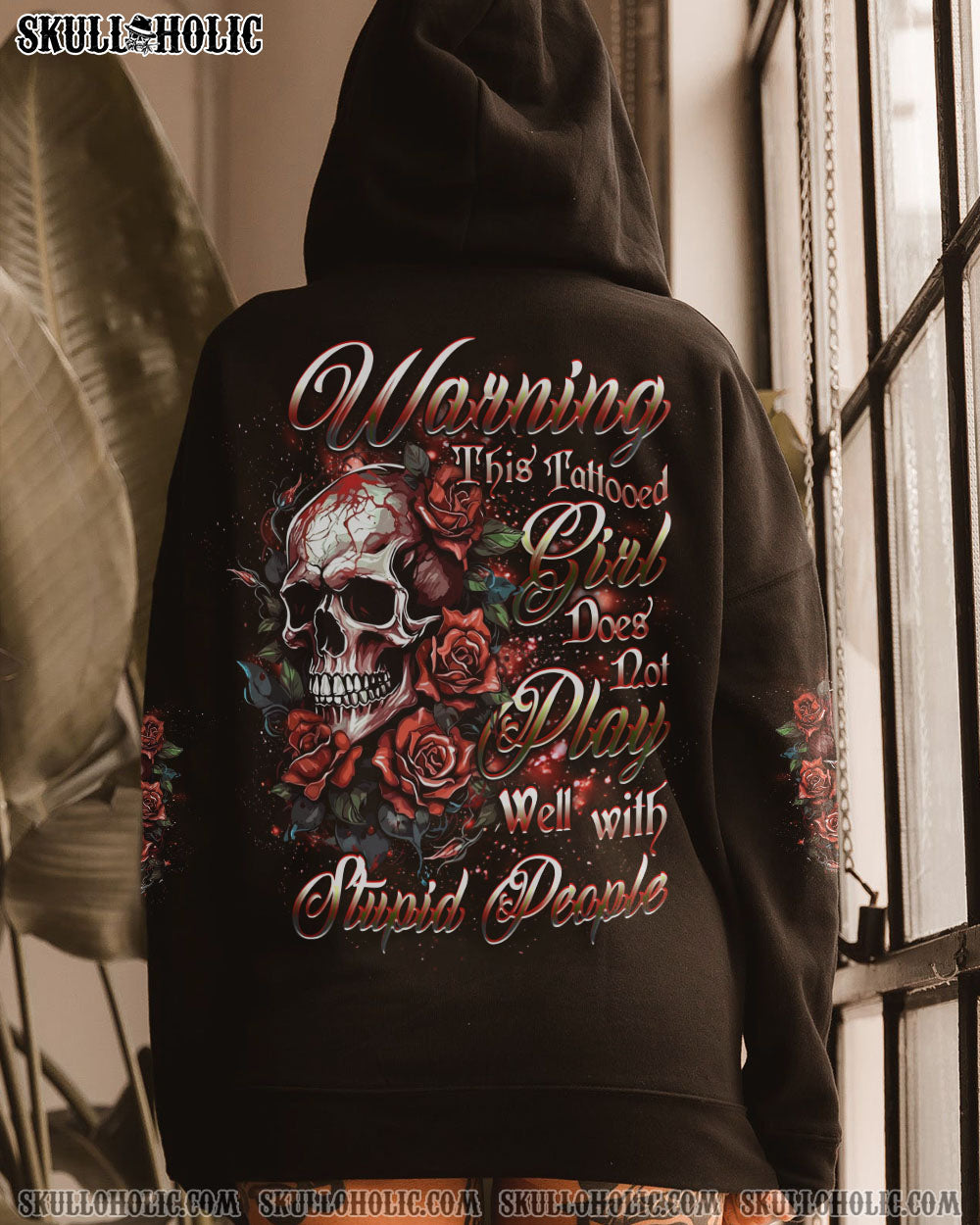 WARNING THIS TATTOOED GIRL ALL OVER PRINT – YHDU2307242