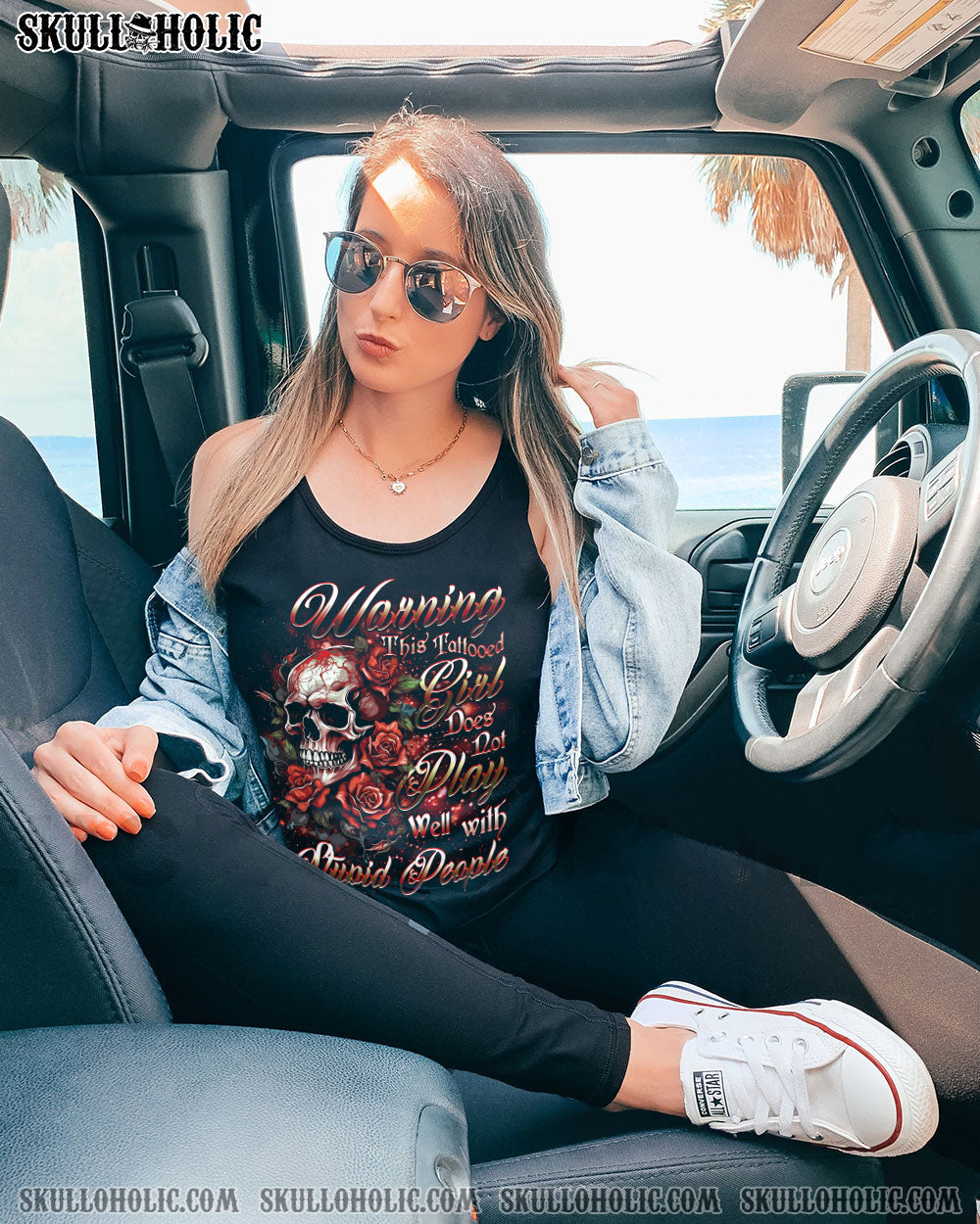 WARNING THIS TATTOOED GIRL ALL OVER PRINT – YHDU2307242