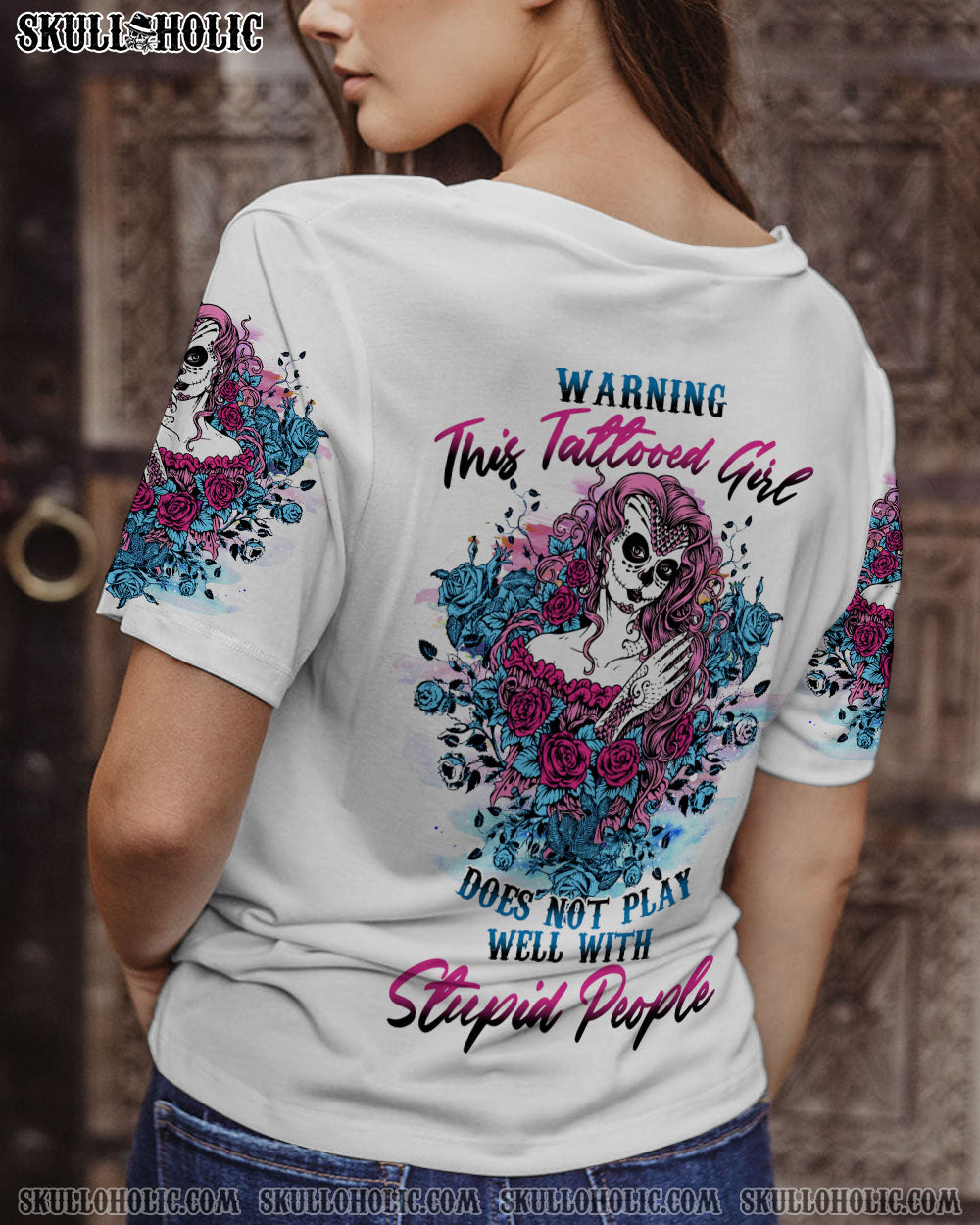 WARNING THIS TATTOOED GIRL ALL OVER PRINT – YHHG0902234