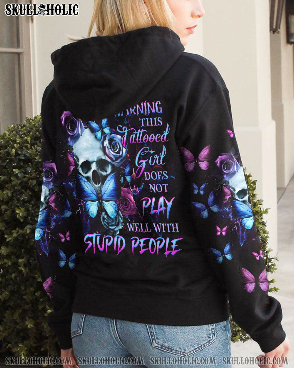 WARNING THIS TATTOOED GIRL ALL OVER PRINT – YHHG1406234