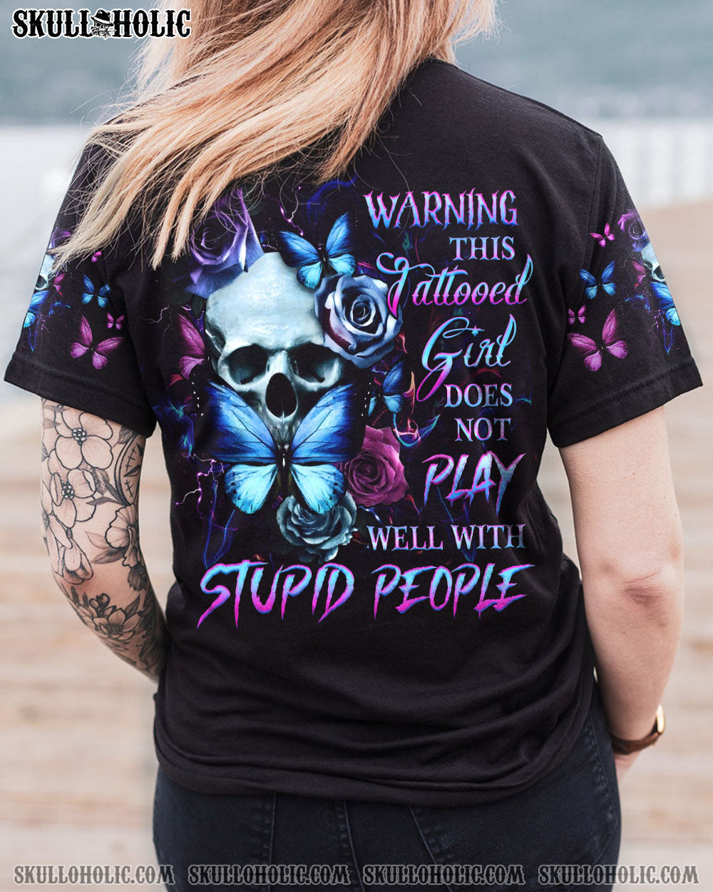 WARNING THIS TATTOOED GIRL ALL OVER PRINT – YHHG1406234