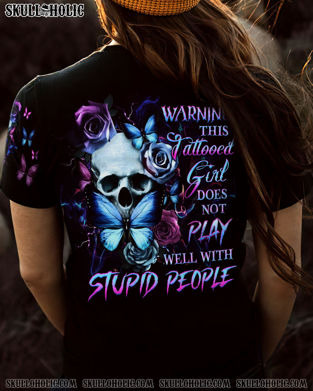 WARNING THIS TATTOOED GIRL ALL OVER PRINT – YHHG1406234