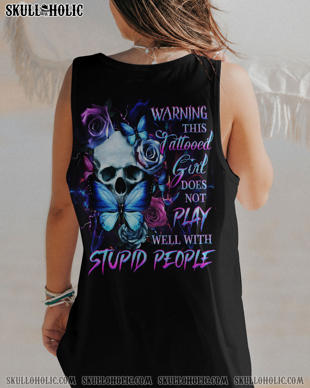 WARNING THIS TATTOOED GIRL ALL OVER PRINT – YHHG1406234