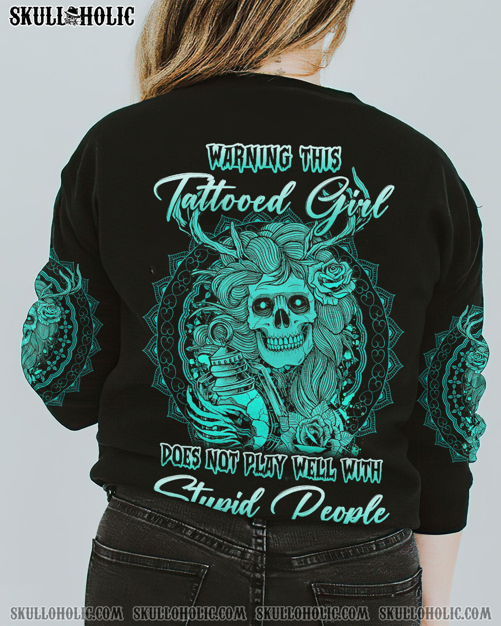 WARNING THIS TATTOOED GIRL ALL OVER PRINT – YHLN2012223