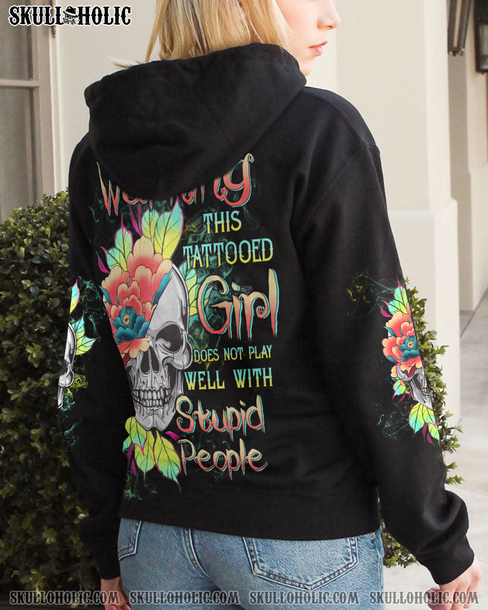WARNING THIS TATTOOED GIRL FLOWER ALL OVER PRINT – TLTW0202231