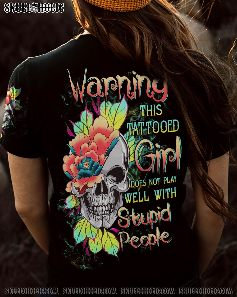 WARNING THIS TATTOOED GIRL FLOWER ALL OVER PRINT – TLTW0202231