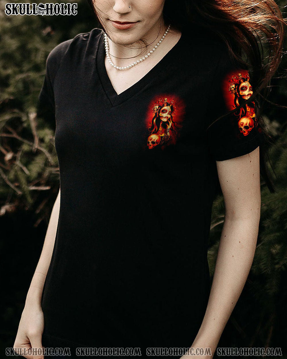 WARNING THIS TATTOOED GIRL SKULL ALL OVER PRINT – TLNZ2212222