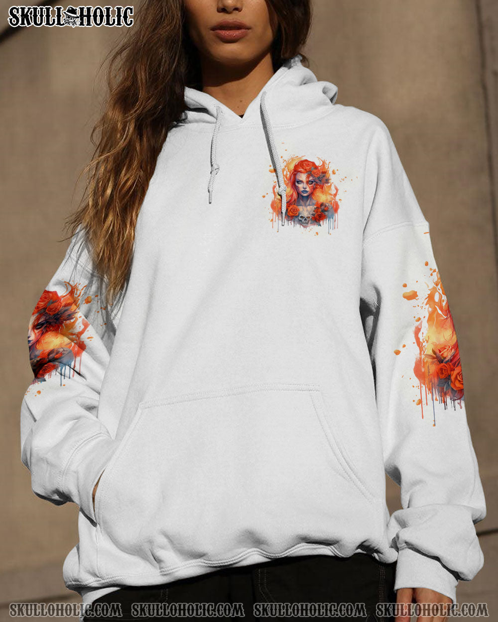 WARNING THIS TATTOOED GIRL SUGAR SKULL ALL OVER PRINT – TLTW2607234