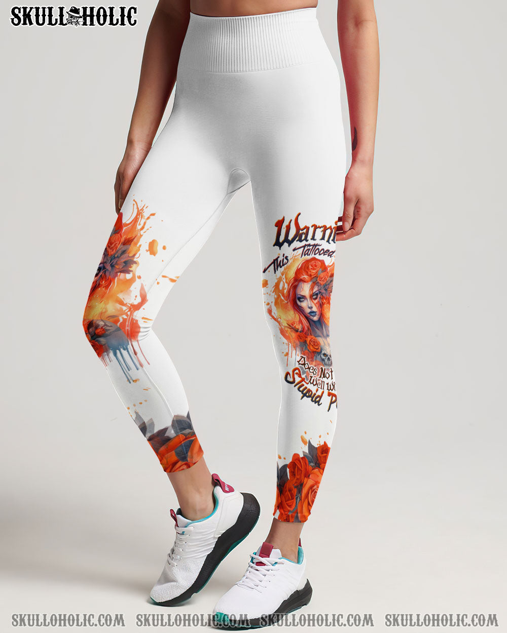 WARNING THIS TATTOOED GIRL SUGAR SKULL ALL OVER PRINT – TLTW2607234