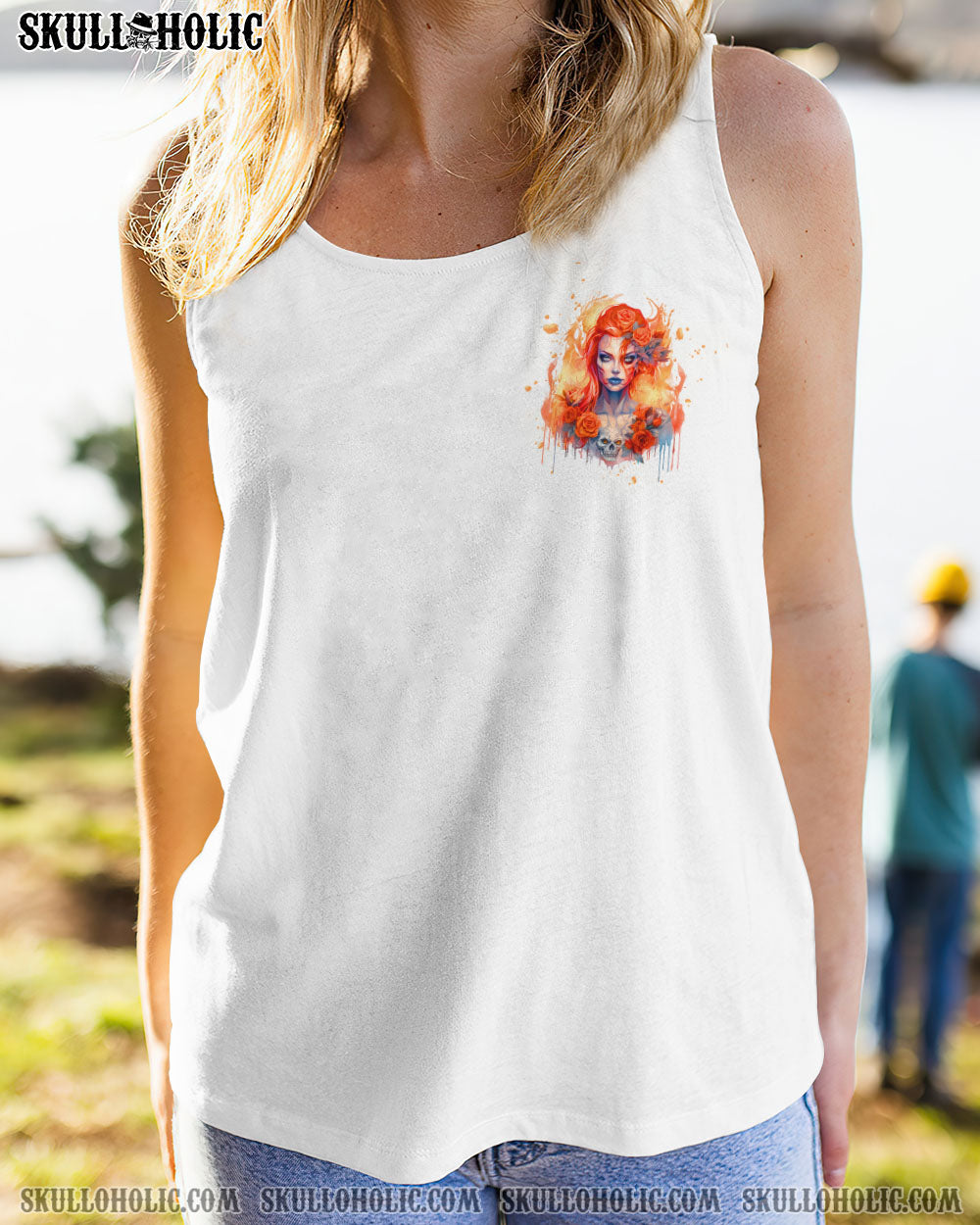 WARNING THIS TATTOOED GIRL SUGAR SKULL ALL OVER PRINT – TLTW2607234