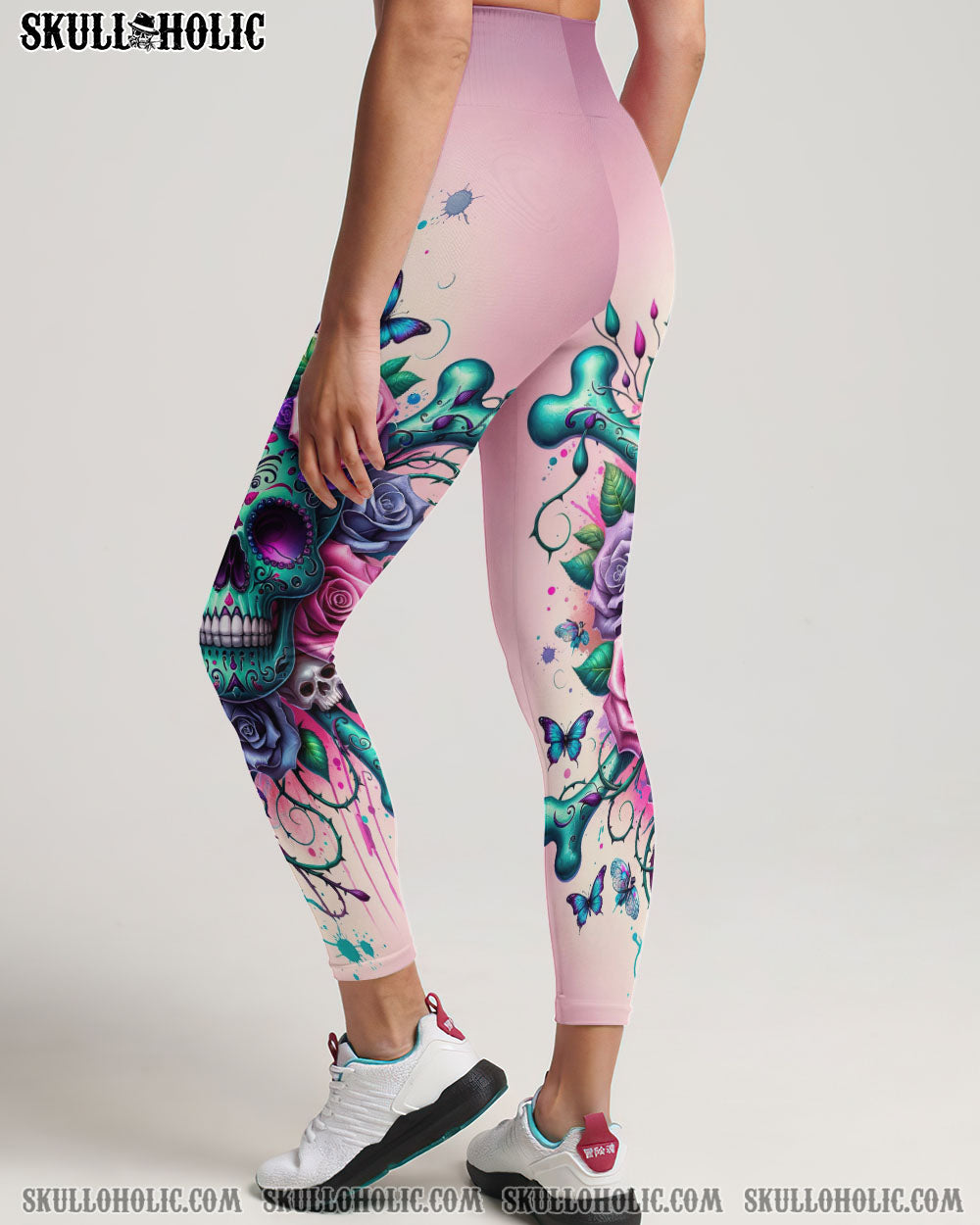 WARNING THIS TATTOOED GIRL SUGAR SKULL BONES ALL OVER PRINT – TLTR0111236