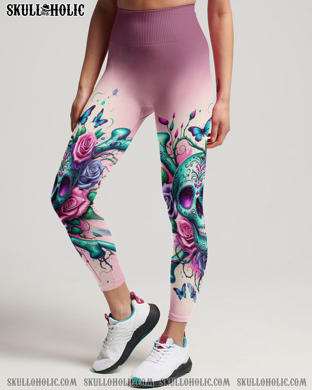 WARNING THIS TATTOOED GIRL SUGAR SKULL BONES ALL OVER PRINT – TLTR0111236