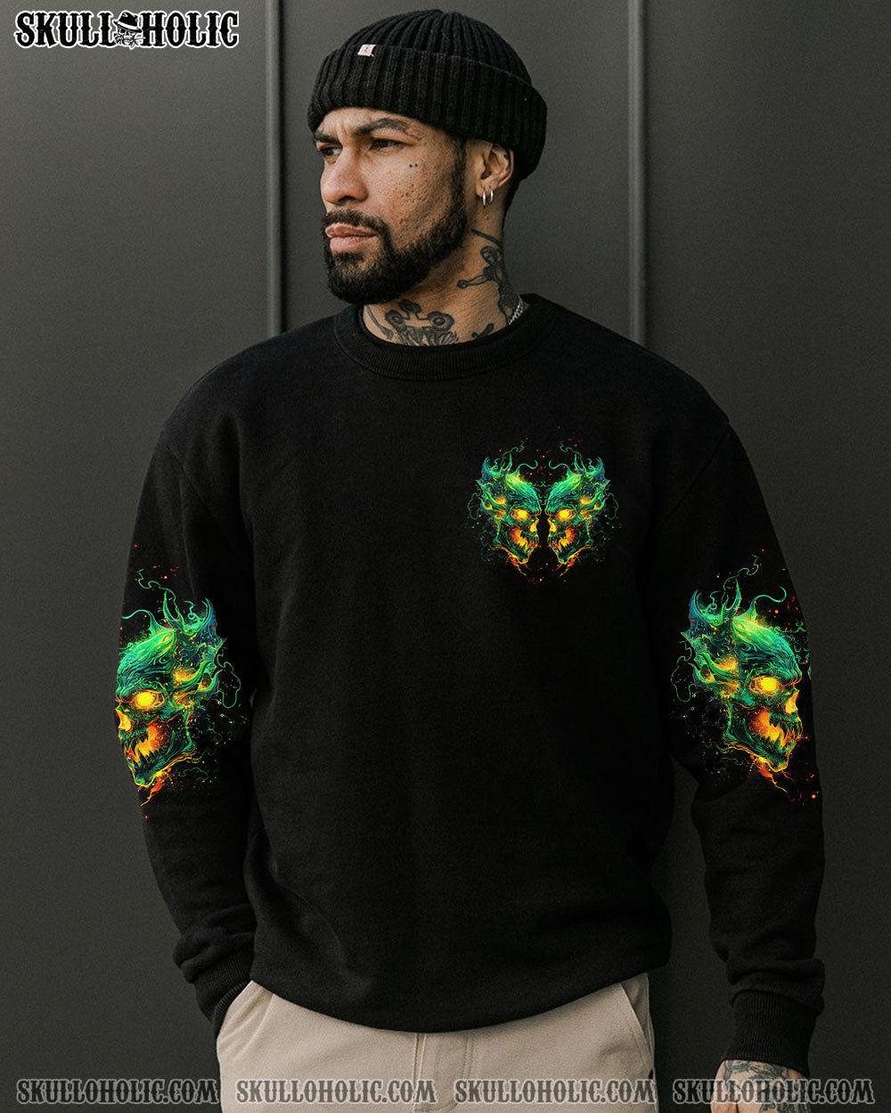 WHEN I WAS BORN DEVIL SAID ALL OVER PRINT – TLTW0804245