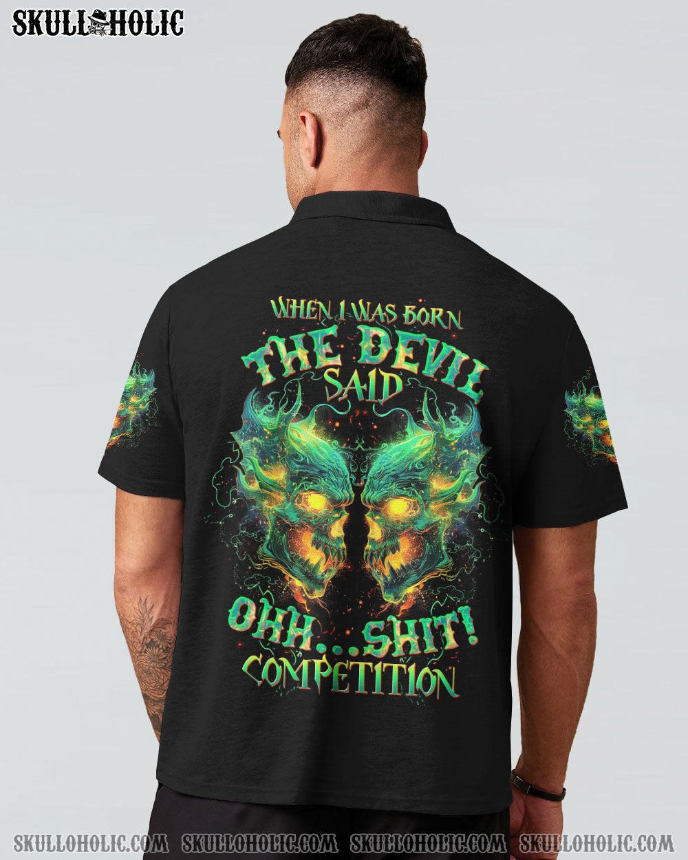 WHEN I WAS BORN DEVIL SAID ALL OVER PRINT – TLTW0804245