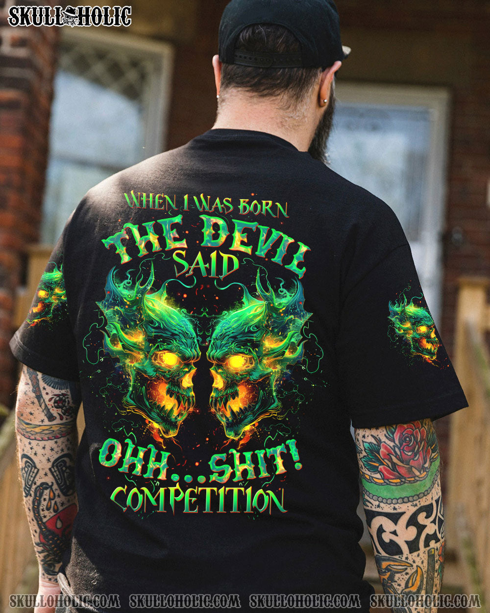WHEN I WAS BORN DEVIL SAID ALL OVER PRINT – TLTW0804245