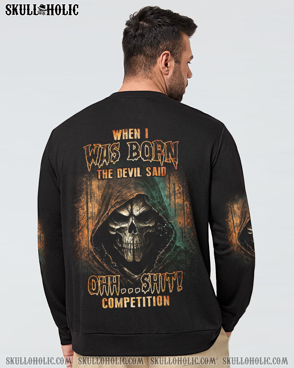 WHEN I WAS BORN DEVIL SAID ALL OVER PRINT – YHLN0803232