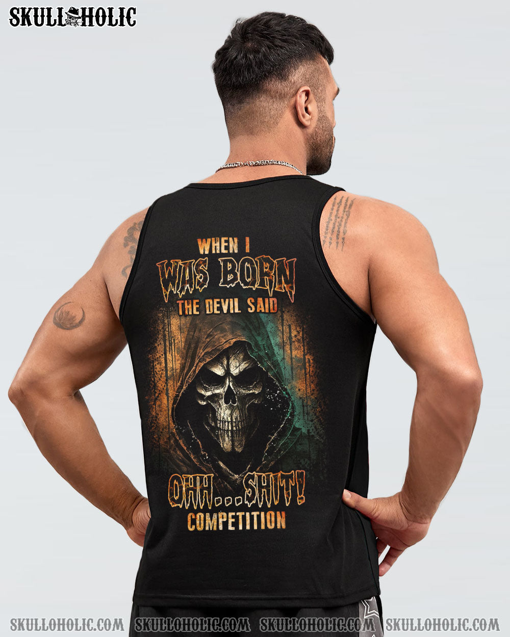 WHEN I WAS BORN DEVIL SAID ALL OVER PRINT – YHLN0803232