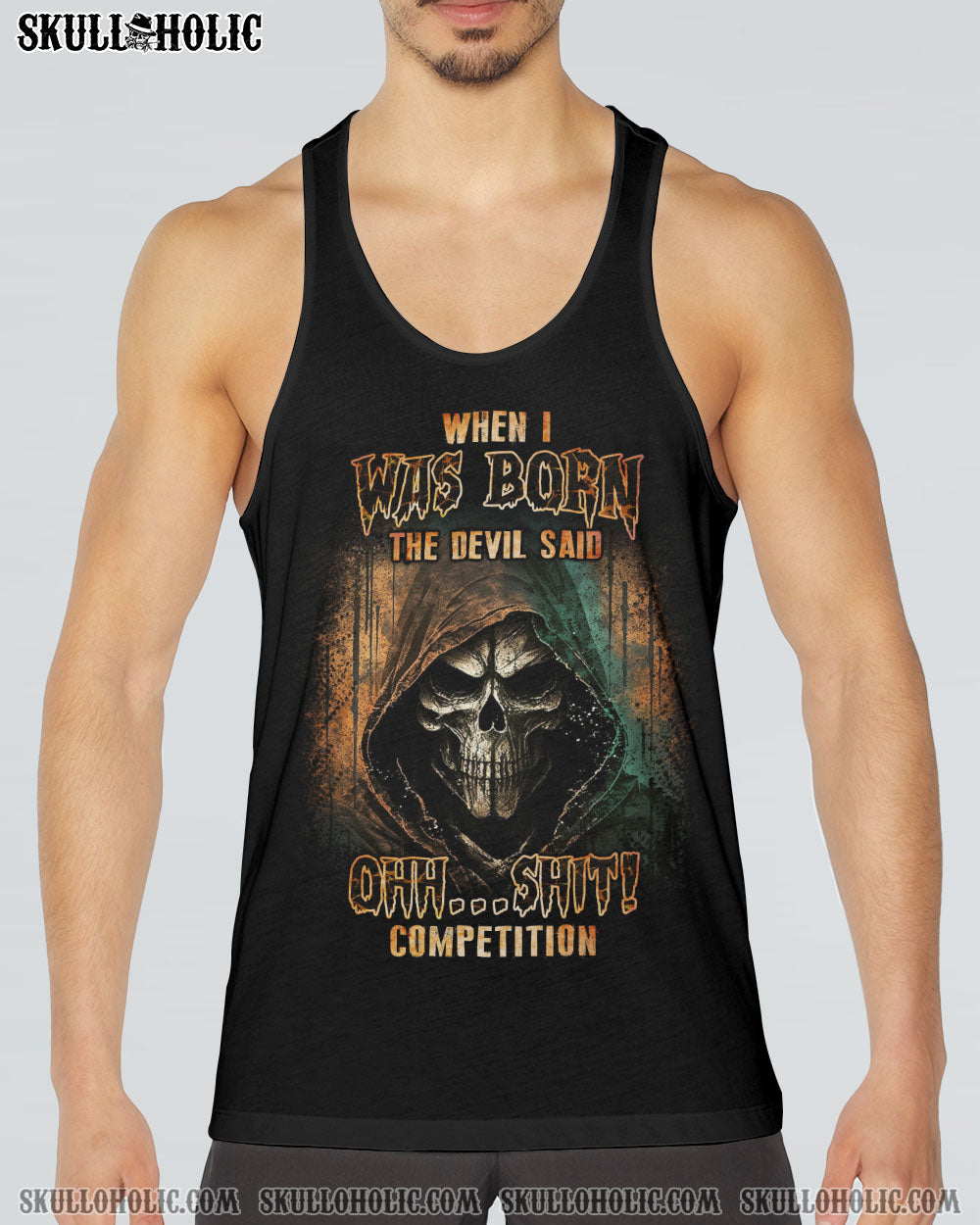 WHEN I WAS BORN DEVIL SAID ALL OVER PRINT – YHLN0803232