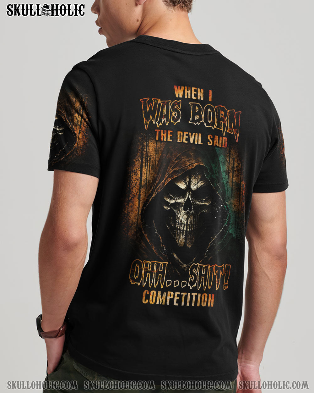 WHEN I WAS BORN DEVIL SAID ALL OVER PRINT – YHLN0803232