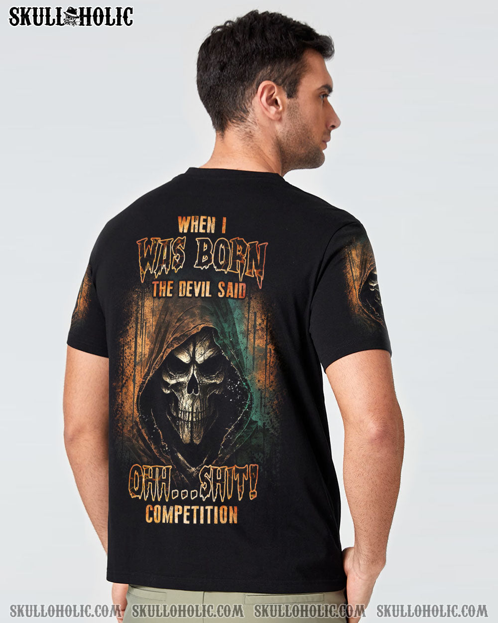 WHEN I WAS BORN DEVIL SAID ALL OVER PRINT – YHLN0803232