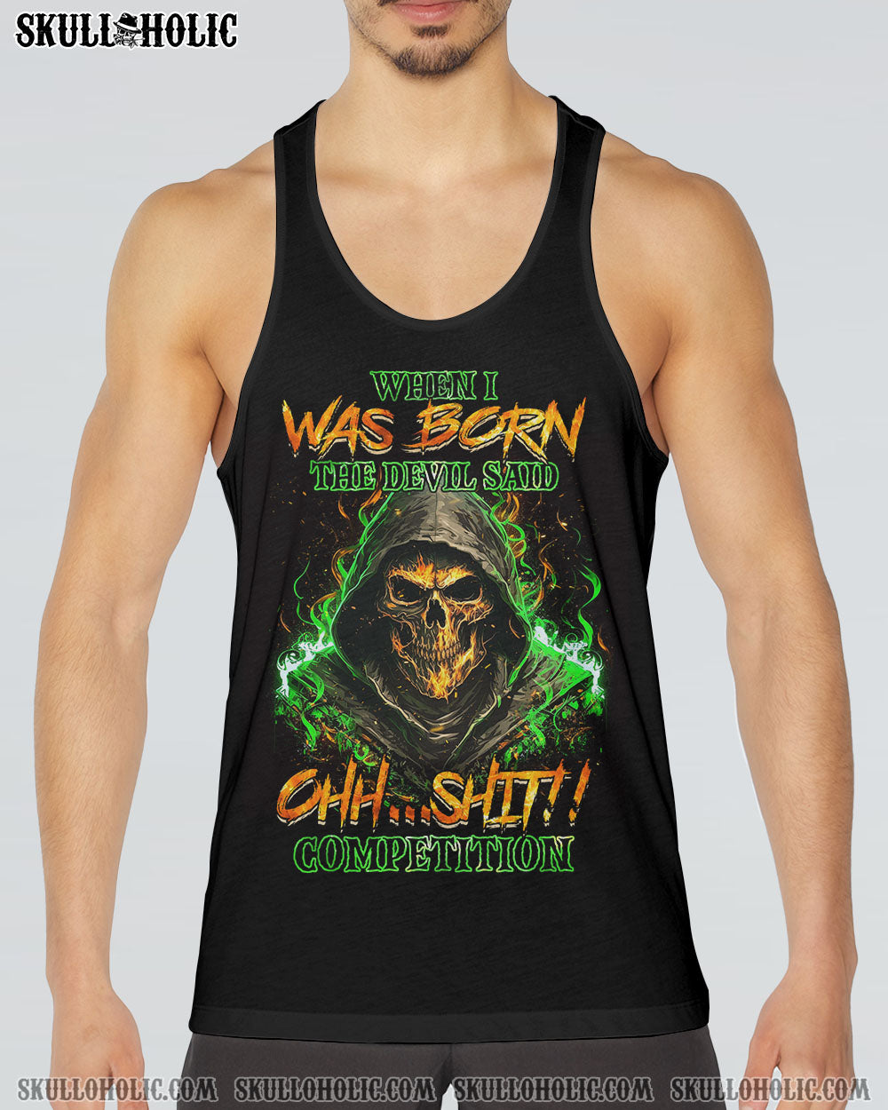 WHEN I WAS BORN REAPER FLAMING ALL OVER PRINT – TLNZ0803233