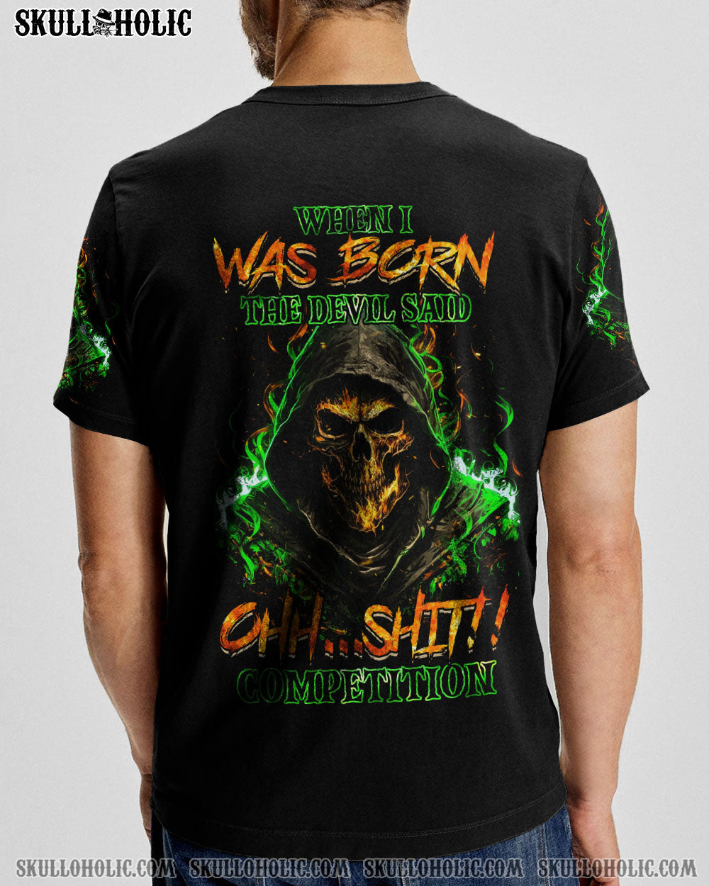 WHEN I WAS BORN REAPER FLAMING ALL OVER PRINT – TLNZ0803233