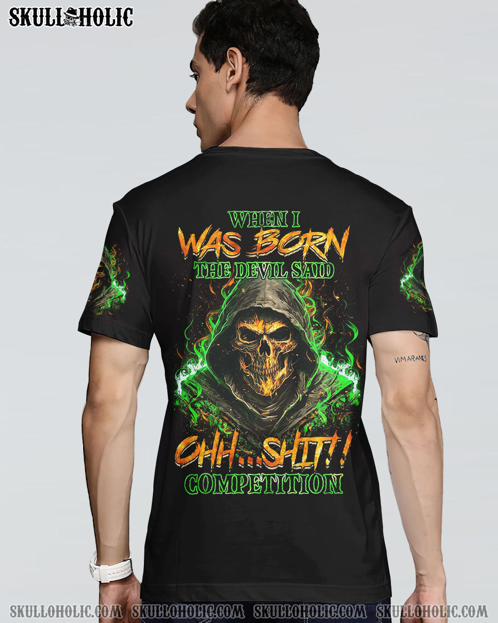 WHEN I WAS BORN REAPER FLAMING ALL OVER PRINT – TLNZ0803233