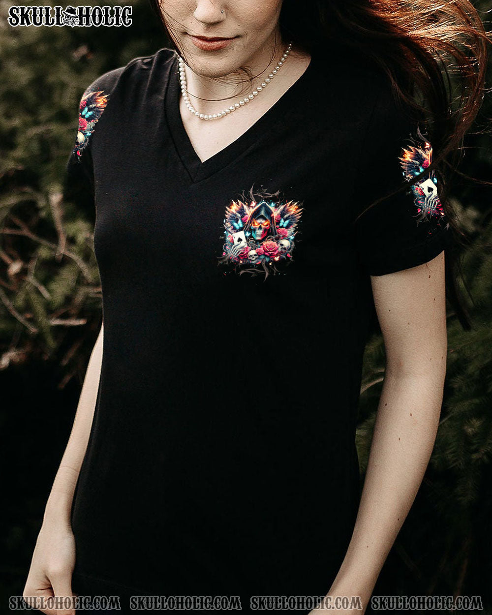 WHEN I WAS BORN SKULL REAPER ROSE ALL OVER PRINT – TLTW0102245