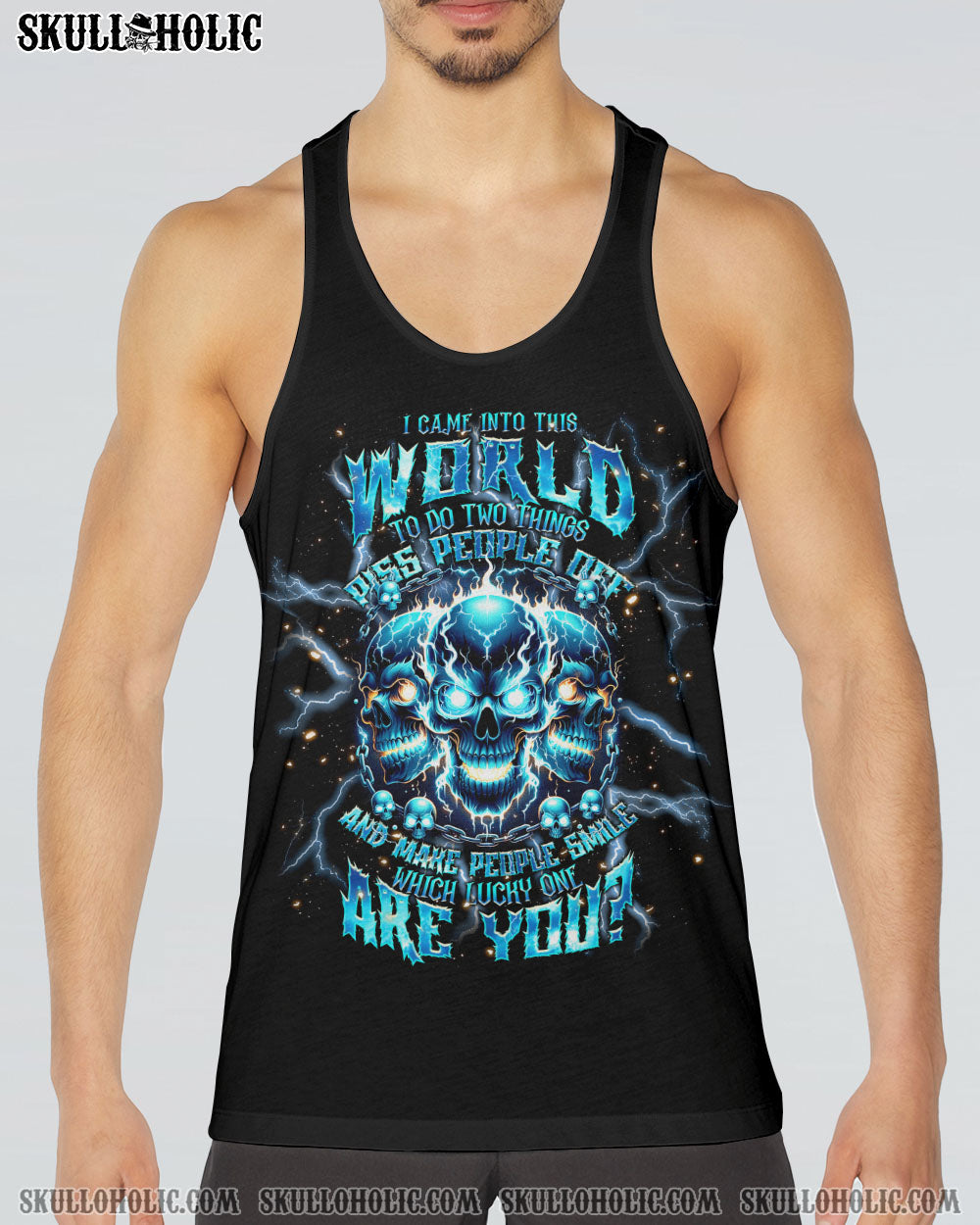 WHICH LUCKY ONE ARE YOU SKULL ALL OVER PRINT – TLNT2706241