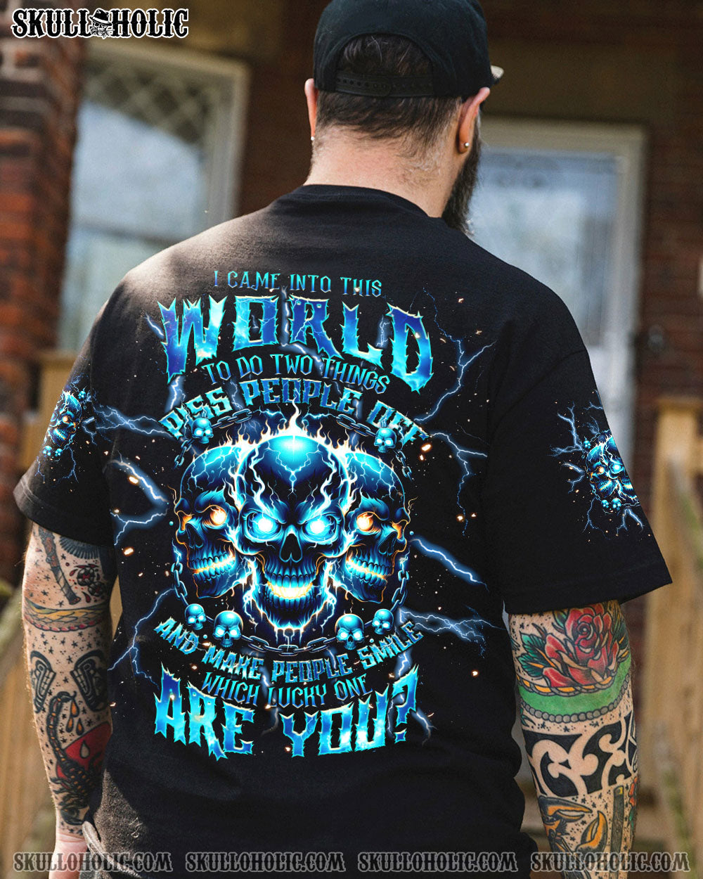 WHICH LUCKY ONE ARE YOU SKULL ALL OVER PRINT – TLNT2706241