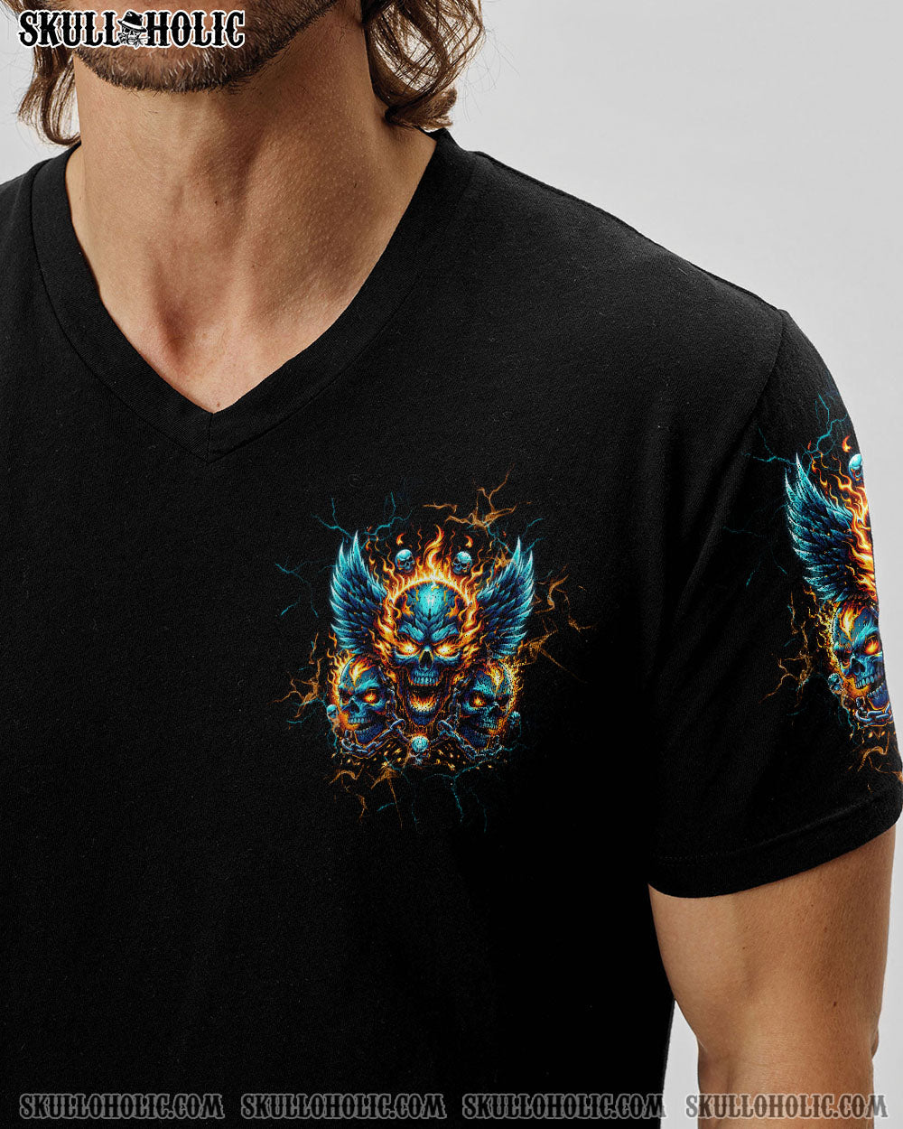 WHICH LUCKY ONE ARE YOU SKULL ALL OVER PRINT – TLTW2706241