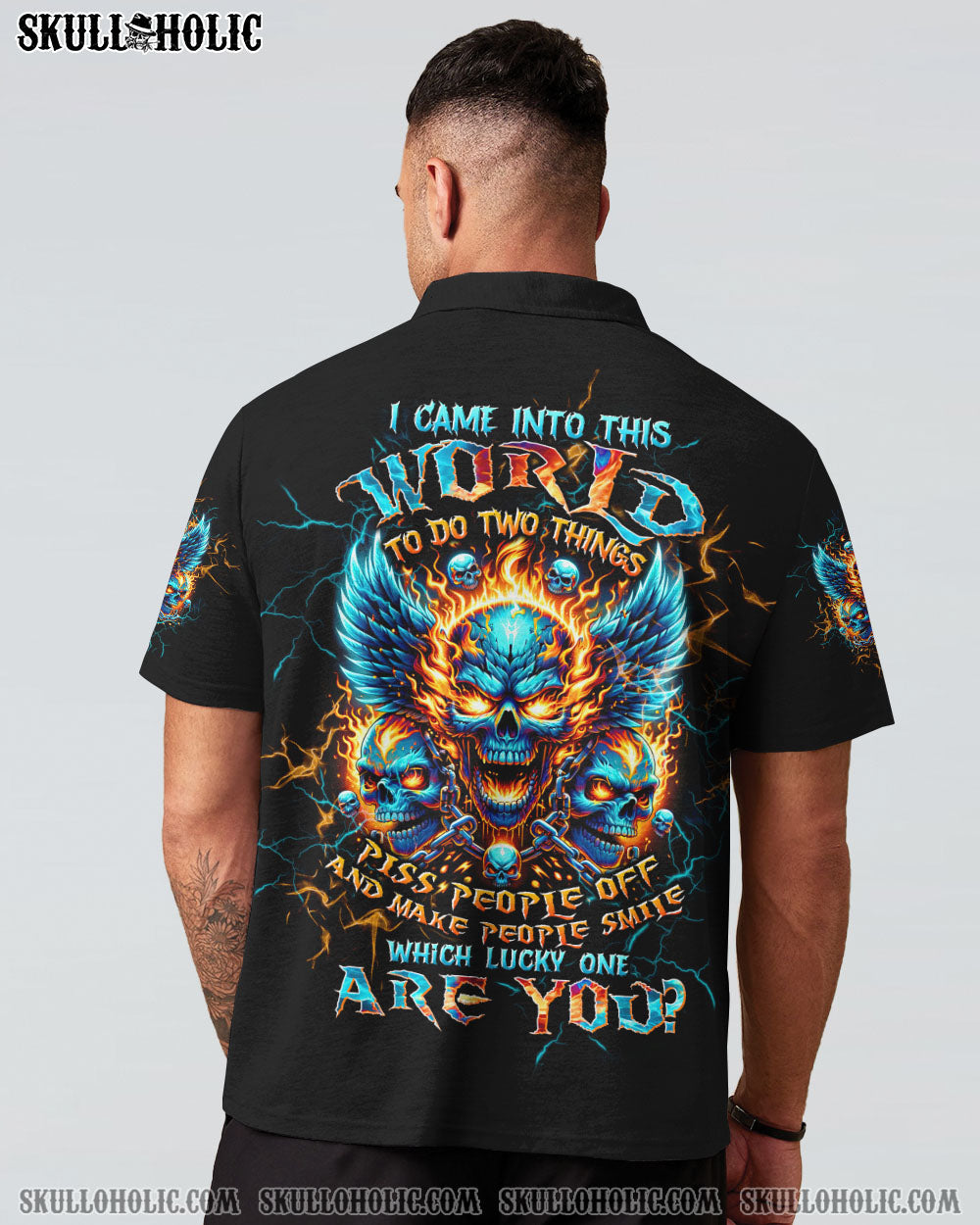 WHICH LUCKY ONE ARE YOU SKULL ALL OVER PRINT – TLTW2706241