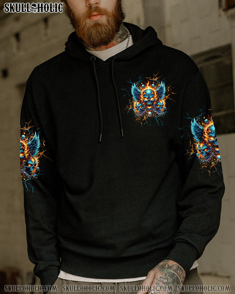 WHICH LUCKY ONE ARE YOU SKULL ALL OVER PRINT – TLTW2706241