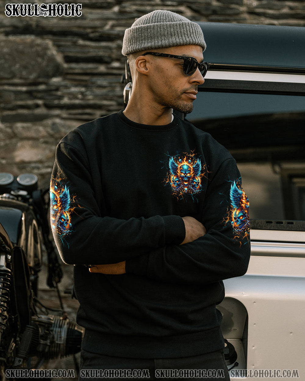 WHICH LUCKY ONE ARE YOU SKULL ALL OVER PRINT – TLTW2706241