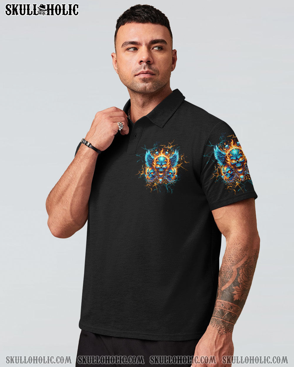WHICH LUCKY ONE ARE YOU SKULL ALL OVER PRINT – TLTW2706241