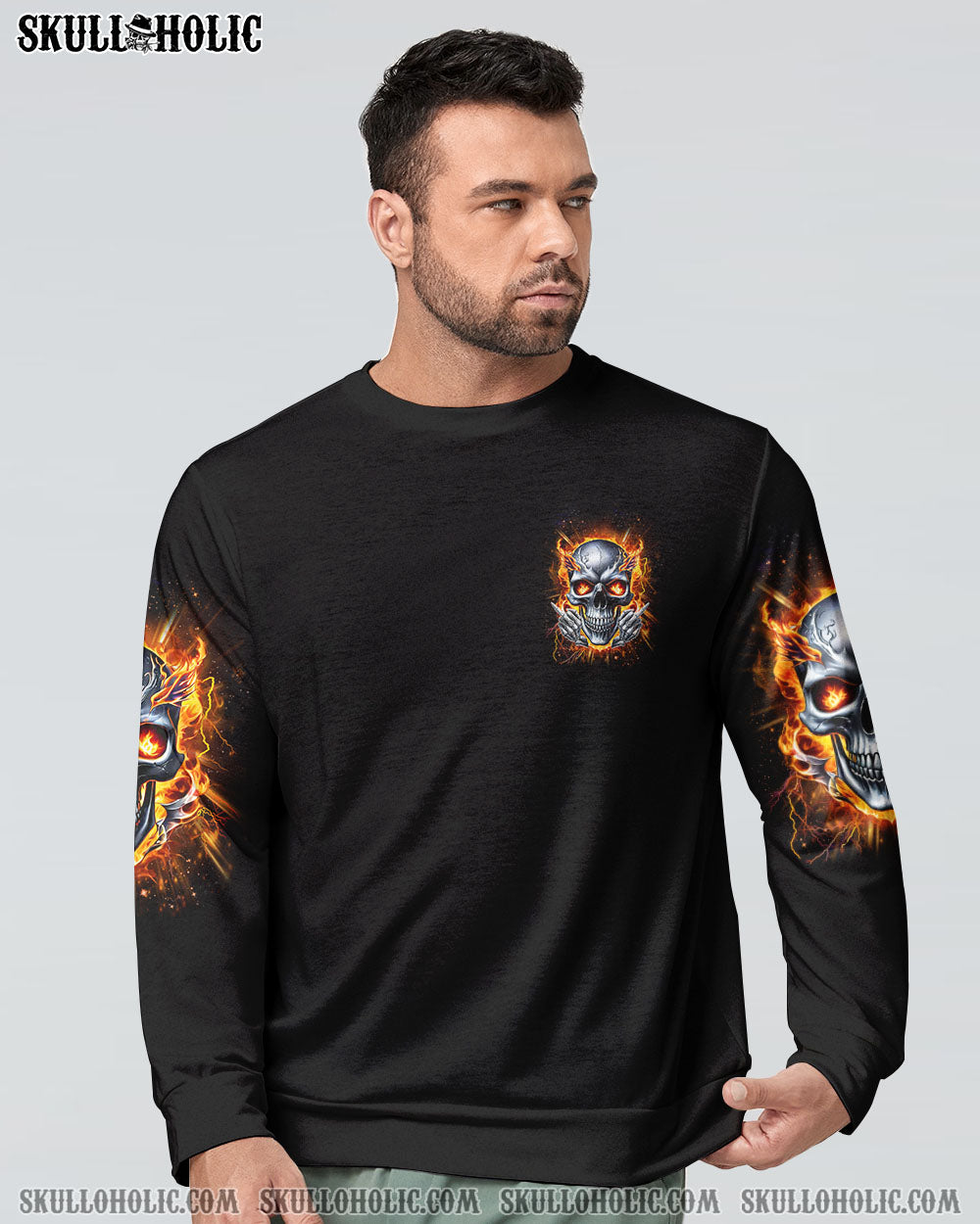 WHICH LUCKY ONE ARE YOU SKULL ALL OVER PRINT – YHHN2406242