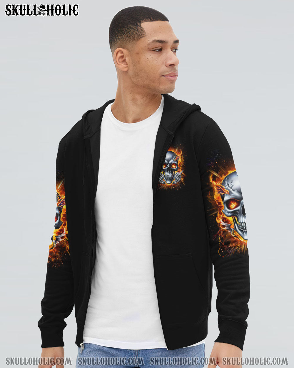 WHICH LUCKY ONE ARE YOU SKULL ALL OVER PRINT – YHHN2406242