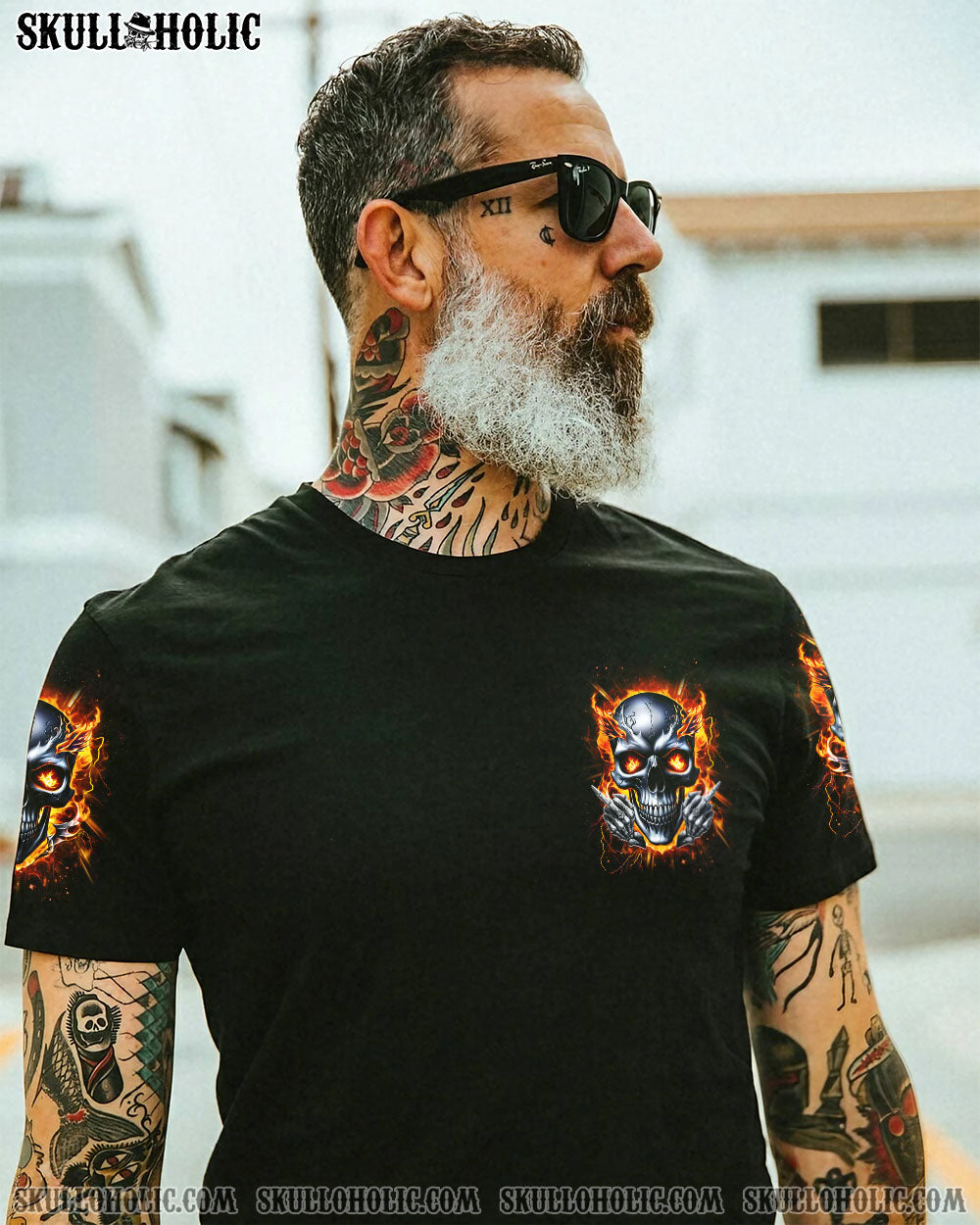 WHICH LUCKY ONE ARE YOU SKULL ALL OVER PRINT – YHHN2406242