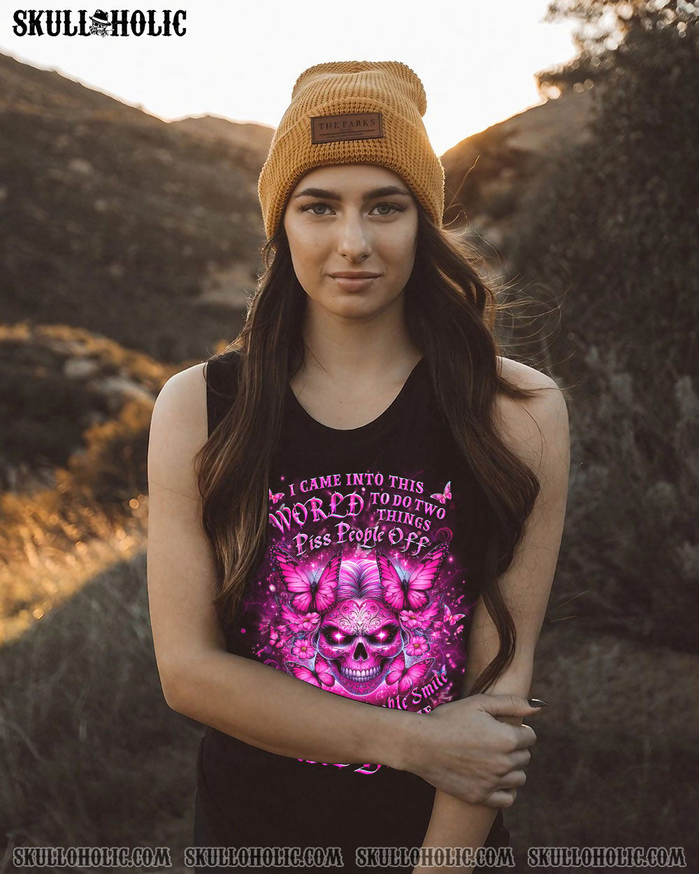 WHICH LUCKY ONE ARE YOU SKULL ALL OVER PRINT – YHLT1704243