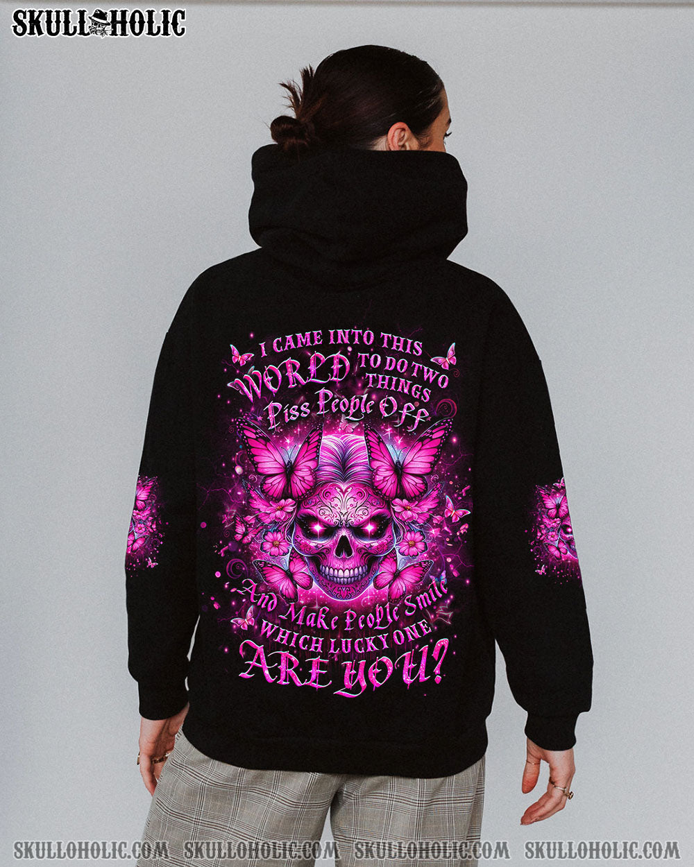 WHICH LUCKY ONE ARE YOU SKULL ALL OVER PRINT – YHLT1704243