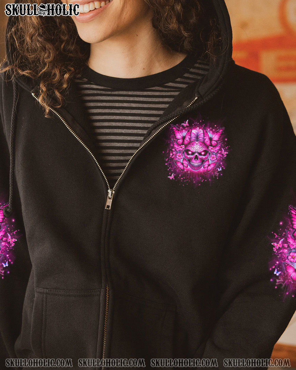 WHICH LUCKY ONE ARE YOU SKULL ALL OVER PRINT – YHLT1704243