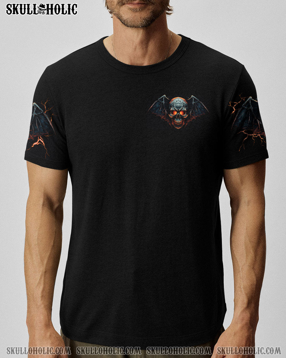 WHO NEEDS INNER DEMONS SKULL BAT ALL OVER PRINT – TLNZ0407233